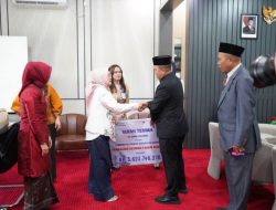 Bank Sulteng Serahkan Dividen Rp5,69 Miliar kepada Pemda Morowali