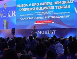 Musda V Partai Demokrat Berlangsung Meriah, Anwar Hafid Diyakini Bakal Aklamasi