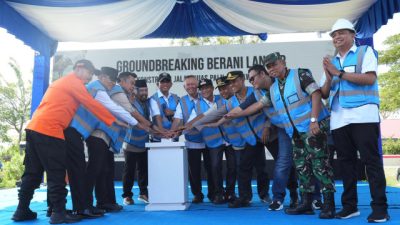 Gubernur Anwar Hafid Lounching Pembangunan Infrastruktur Rp604,8 Miliar untuk Buka Akses dan Akselerasi Ekonomi Sulteng