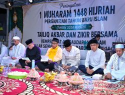 PHBI Kelurahan Poboya selenggarakan Perayaan 1 Muharam 1448 Hijriah dengan Khidmat dan penuh Kekeluargaan