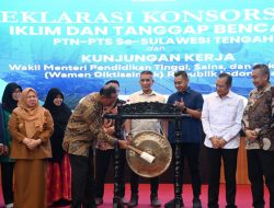 Wagub Dorong Kesiapsiagaan Menghadapi Perubahan Iklim serta Risiko Bencana di Sulawesi Tengah