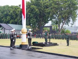 Kasdam XXIII/Palaka Wira Pimpin Upacara Bendera 17-an, Bacakan Amanat Kasad Tekankan Disiplin dan Pengabdian Prajurit