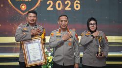 Kapolda Sulteng Apresiasi Capaian Gemilang Dua Personel di Hoegeng Awards 2026