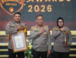 Kapolda Sulteng Apresiasi Capaian Gemilang Dua Personel di Hoegeng Awards 2026
