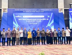 Kepemilikan Saham Bank Sulteng Berubah, Pemprov Tetap Jadi Pemegang Saham Terbesar
