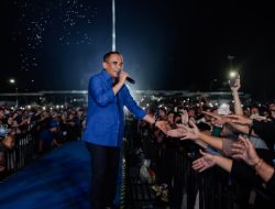 HUT ke-25 Demokrat di Morowali, Ribuan Warga Ramaikan Pesta Rakyat